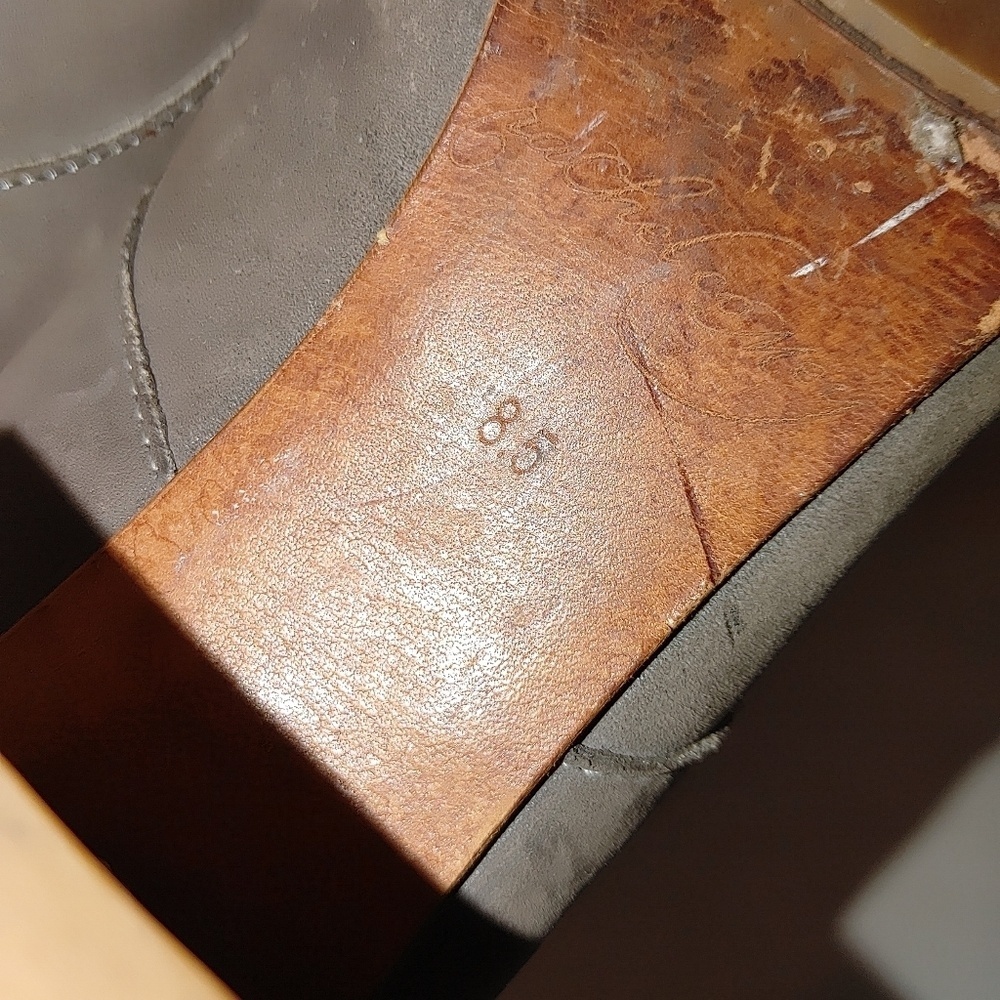 Rachel Comey Lace Up Sling Back Leather Wooden Block Heel Round Toe Mule 8.5 - Picture 11 of 14